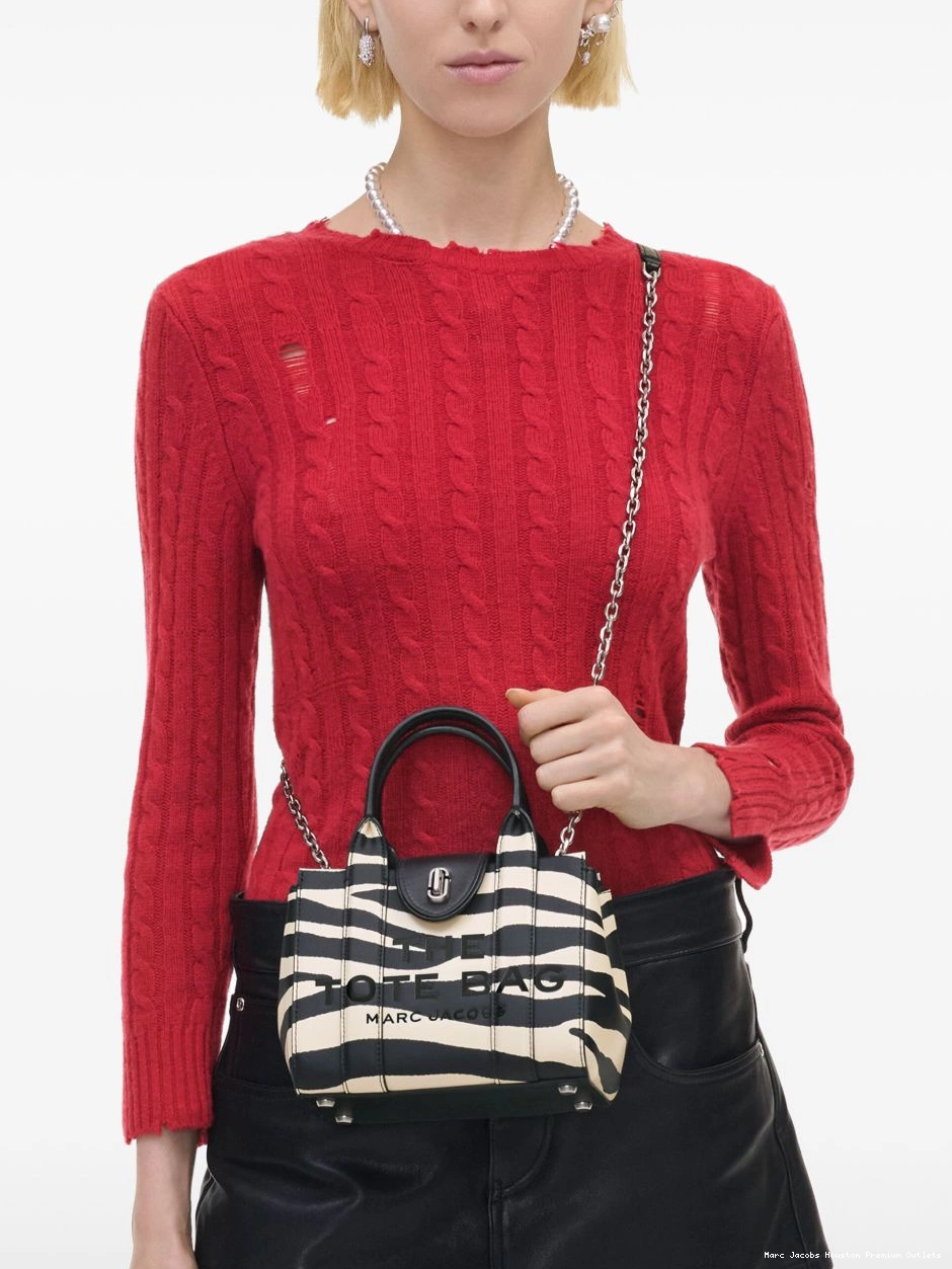 Affordable Women Marc The Turnlock bag Zebra Tote Jacobs Crossbody 0406